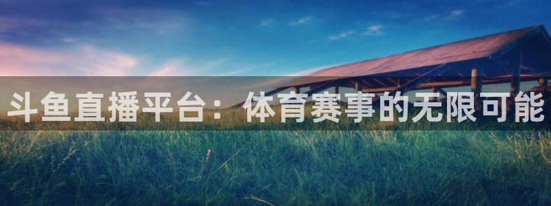 斗鱼直播平台：体育赛事的无限可能